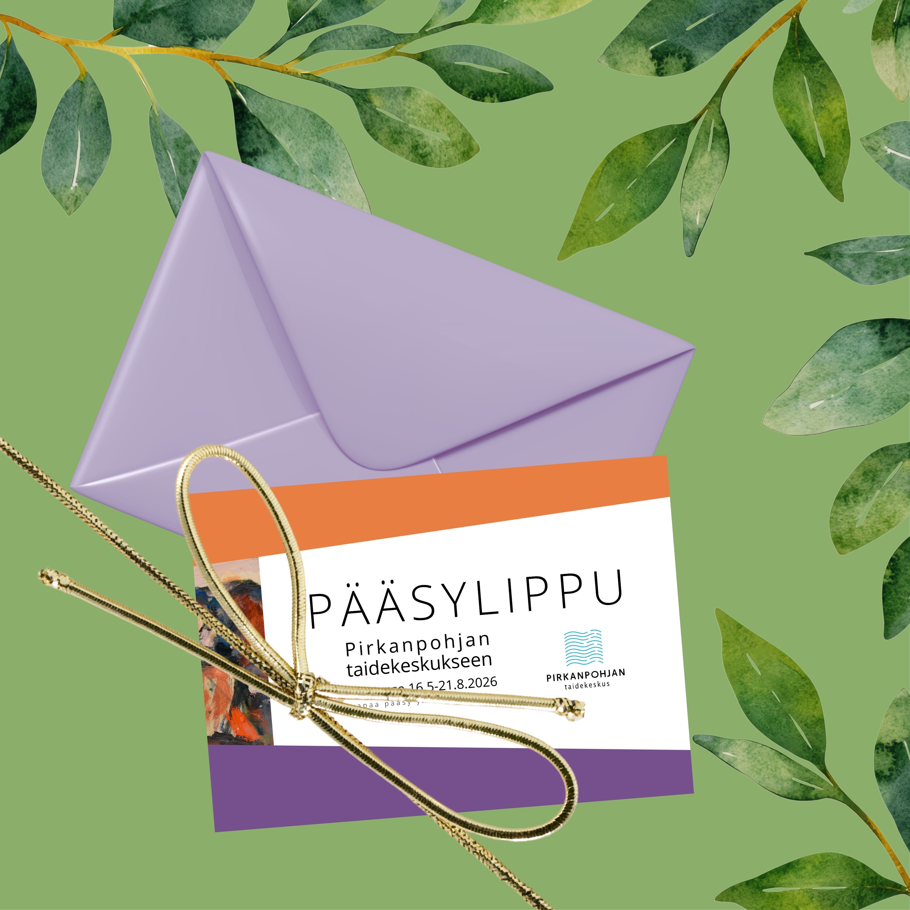 pääsylippu lahjaksi