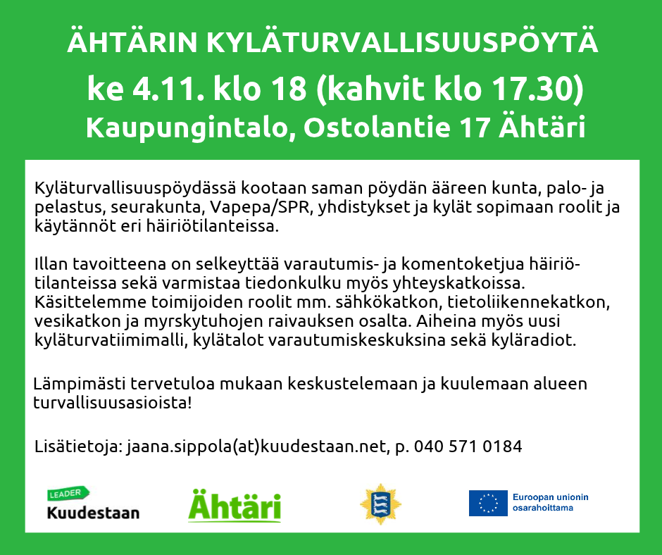 Kyläturvallisuuspöytä 2026