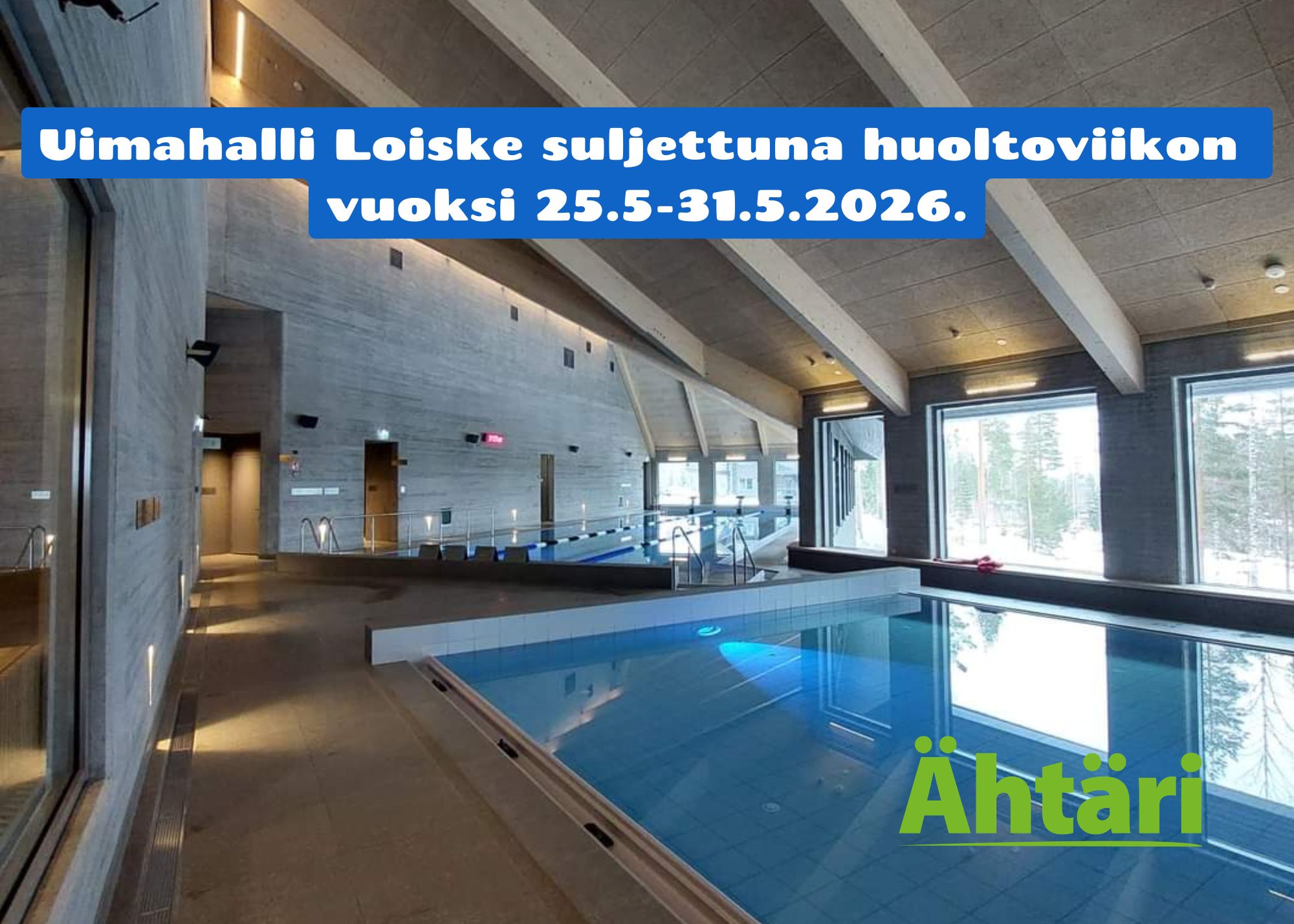 Loiske huoltokatko nettisivut 2026