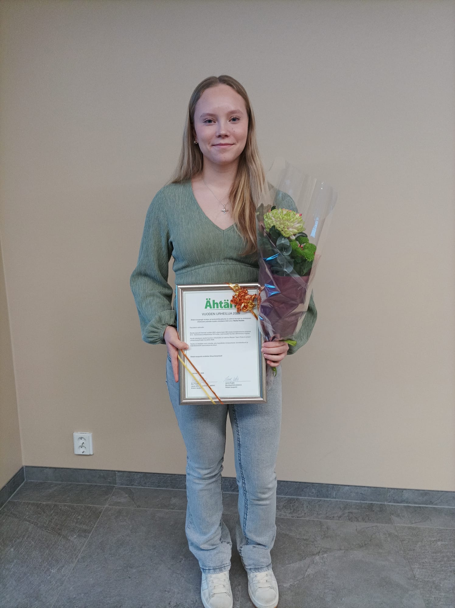 Vuoden urheilija 2025 Reetta Hautala